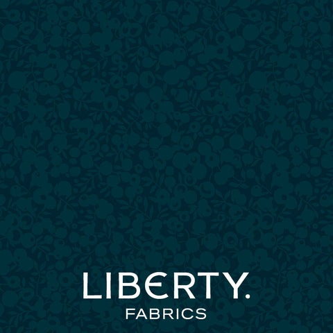 Navy Blue (Wiltshire shadow) Liberty Quilting Cotton Fabric
