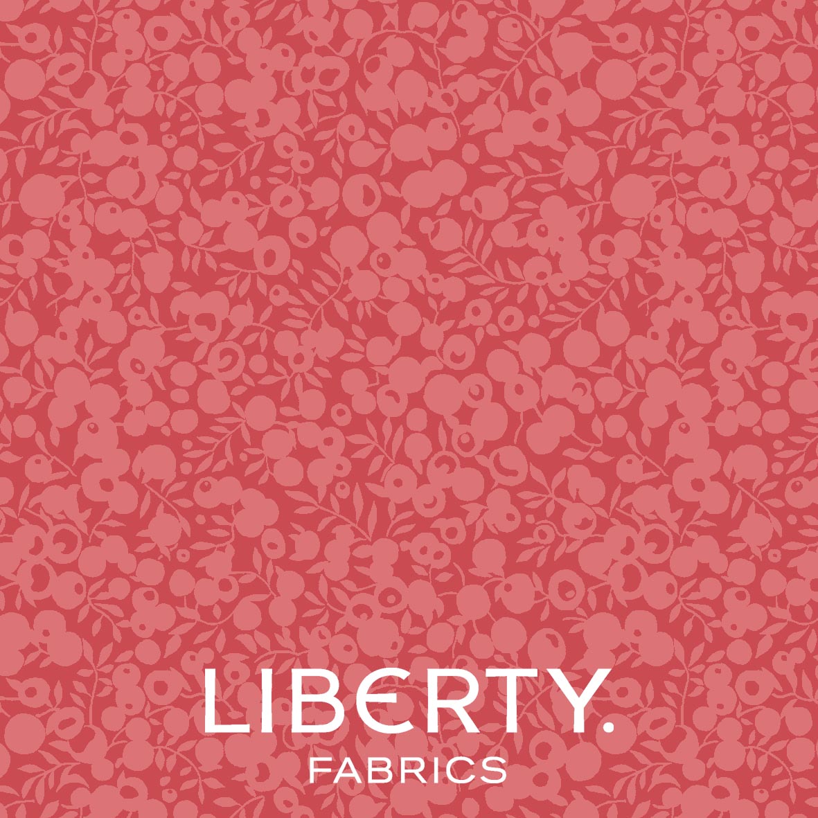 Rhubarb (Wiltshire shadow) Liberty Quilting Cotton Fabric