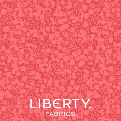 Rhubarb (Wiltshire shadow) Liberty Quilting Cotton Fabric