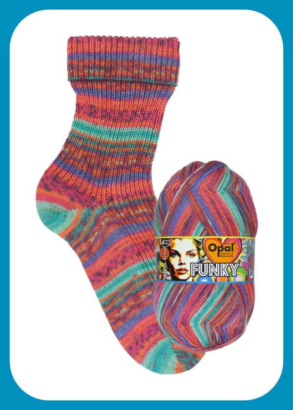 Opal Funky 11583 - 100g 4 ply