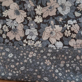 Handmade project bag made with Liberty fabrics - Cosmos Field (READY TO SHIP)
