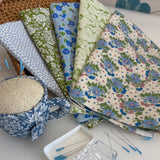 Liberty Postcard from Paradise Quilters cotton Fat quarter pack