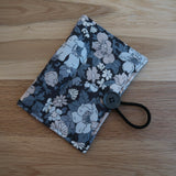 Circular Needle case handmade with Liberty fabric - Cosmos Field