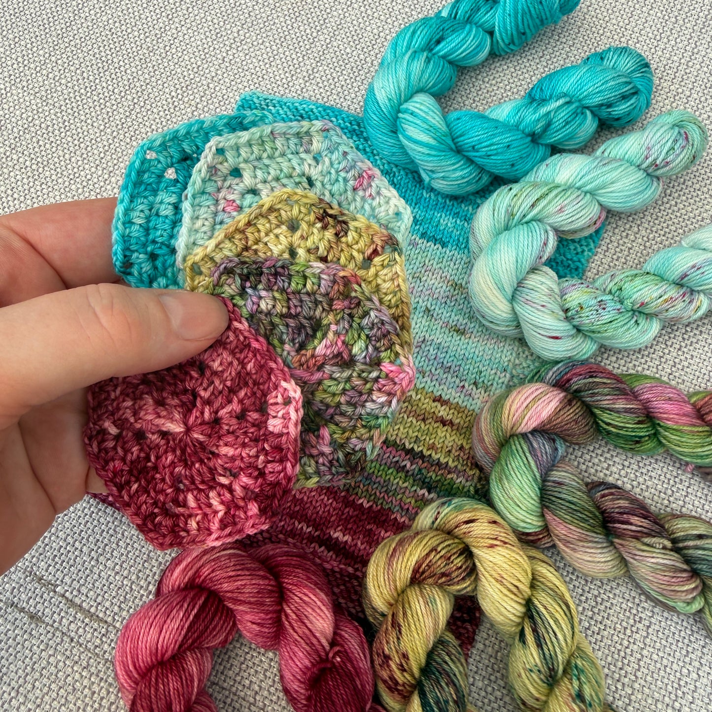 PRE-ORDER Colours of the Month - SUMMER NIGHTS - 100g SINGLE SKEINS - AUGUST 2026