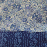 Handmade project bag made with Liberty fabrics - Blooming Flowerbed (READY TO SHIP)