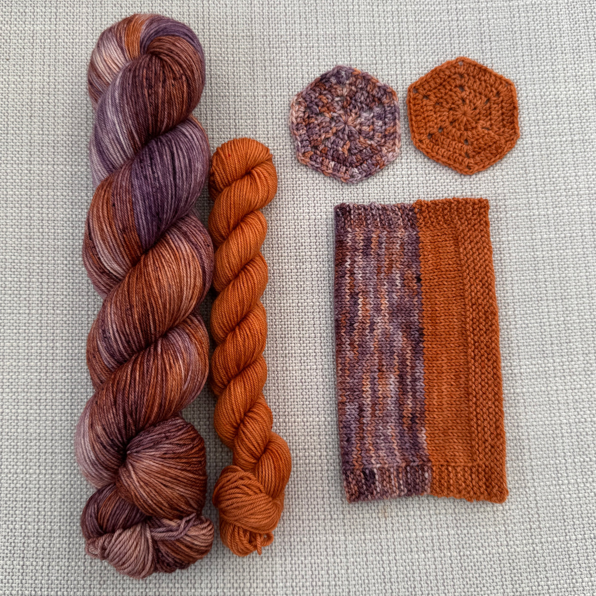 PRE-ORDER Colours of the Month - SOMEBODY'S WATCHING ME - SOCK or SHAWL SET - OCTOBER 2026