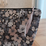 Handmade project bag made with Liberty fabrics - Cosmos Field (READY TO SHIP)
