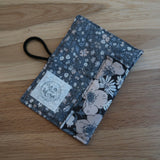 Circular Needle case handmade with Liberty fabric - Cosmos Field