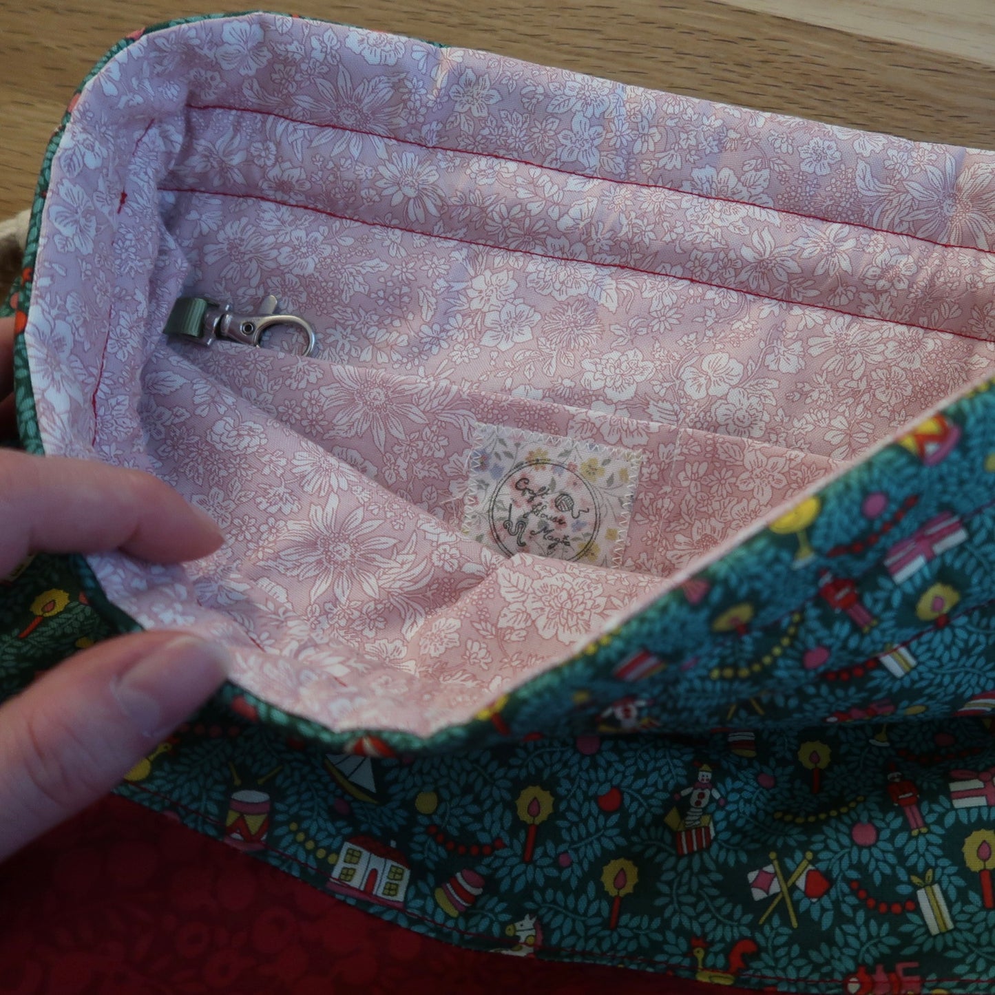 Bag Making Kit - Toy Tree print Liberty fabric