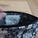 Notions pouch handmade with Liberty fabric - Cosmos Field