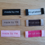 'Made by Me' woven labels (set of 6)