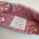 DPN case / cosy handmade with Liberty fabric - Hedgerow Bloom