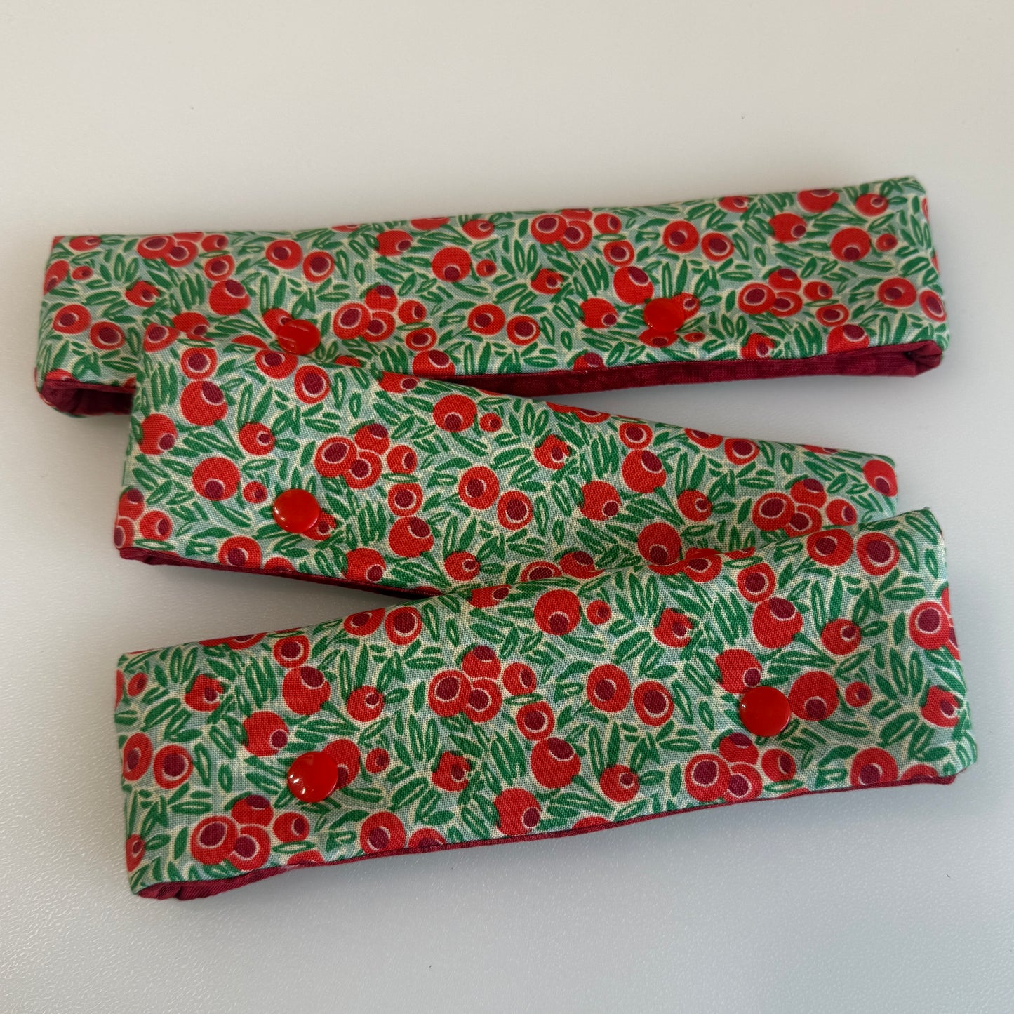 DPN case / cosy handmade with Liberty fabric - Yew Berries