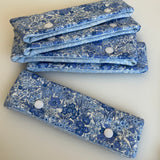 DPN case / cosy handmade with Liberty fabric - Flowerbed