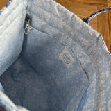 Handmade project bag made with Liberty fabrics - Blooming Flowerbed (READY TO SHIP)