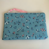 Large notions pouch handmade with Liberty fabric - Posy Sprig