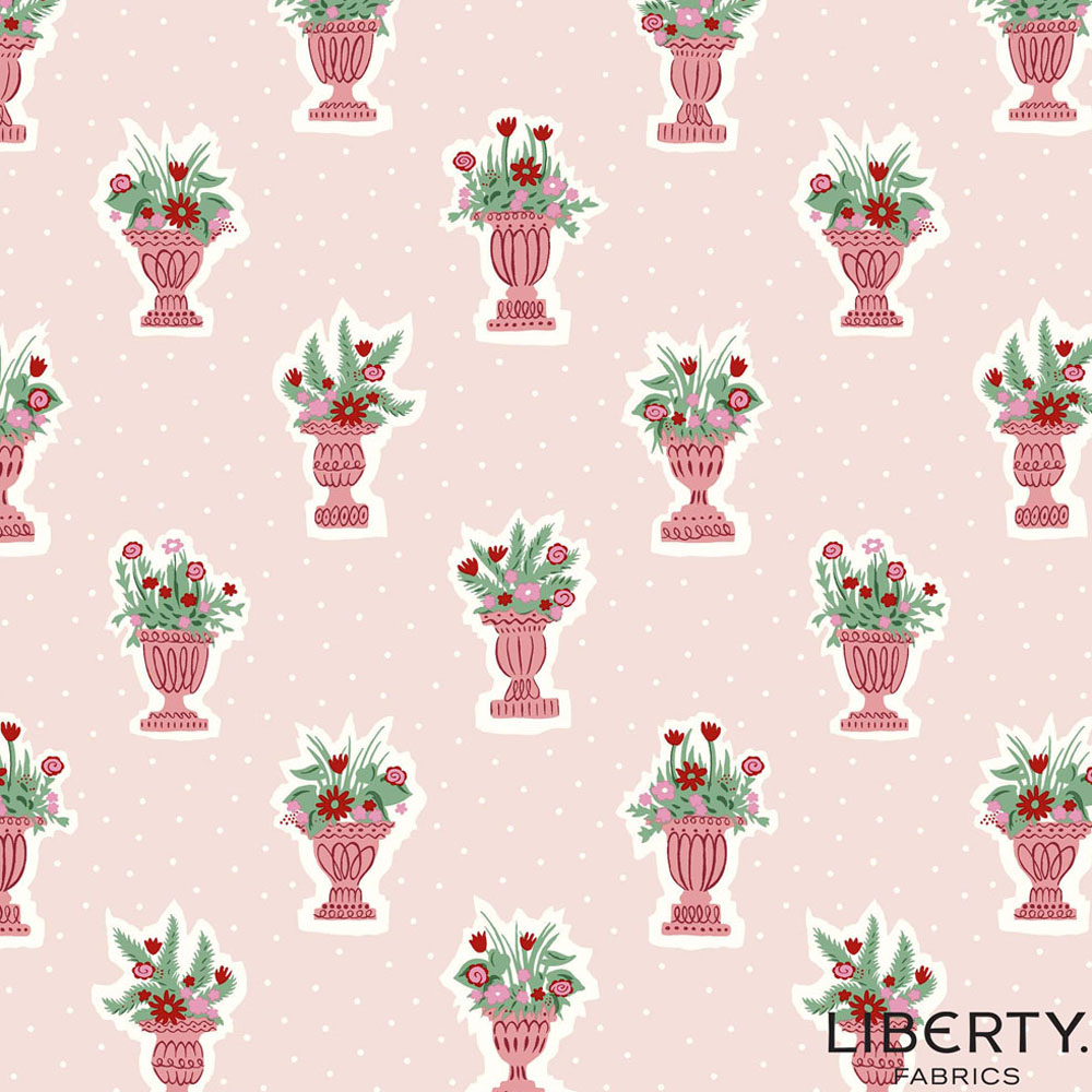 Jardiniere Spot Liberty Quilting Cotton Fabric