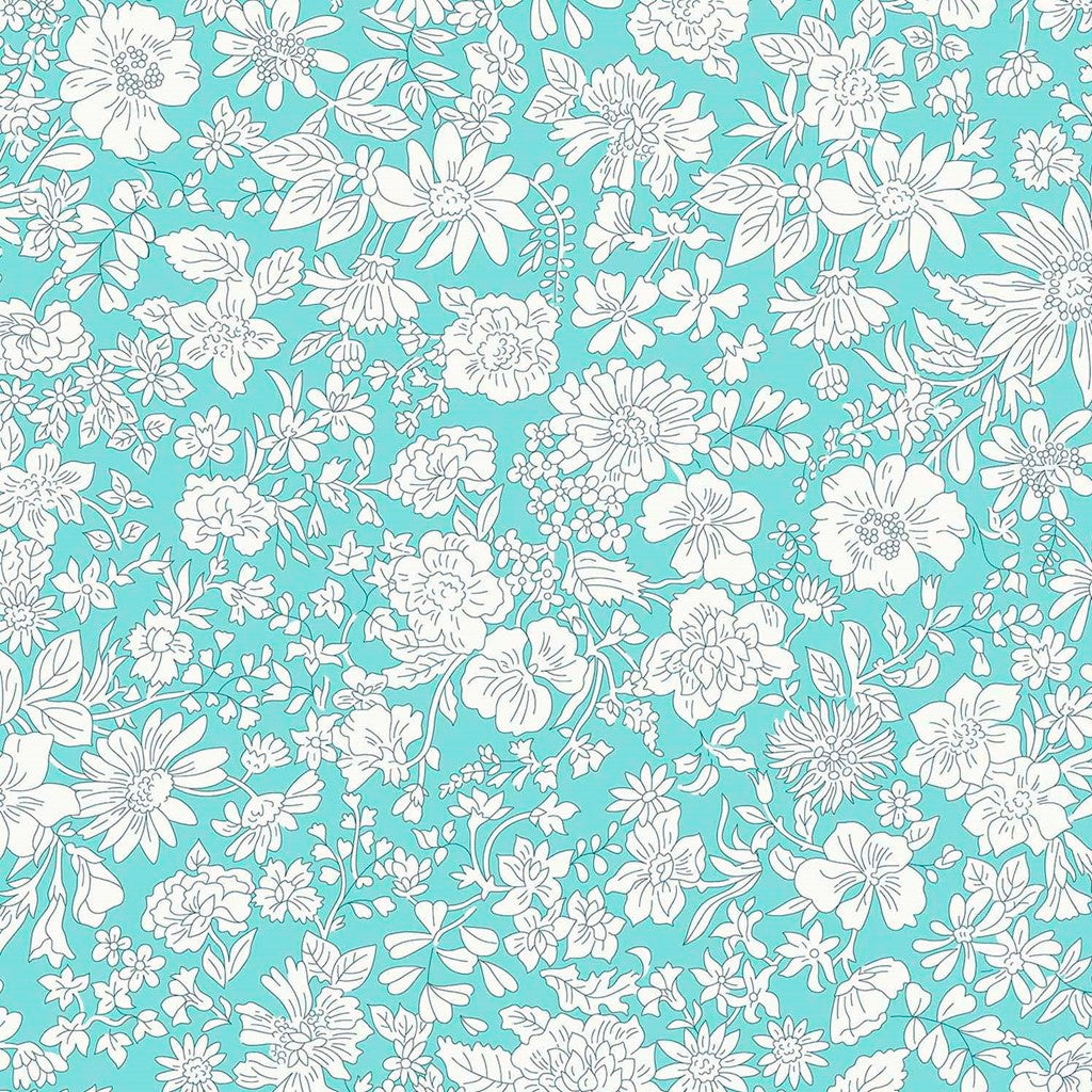 Emily Belle Mermaid Liberty Quilting Cotton Fabric