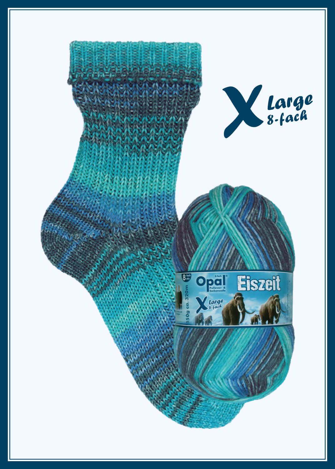 Opal Ice Age 11571 Glacier Cave - 150g DK