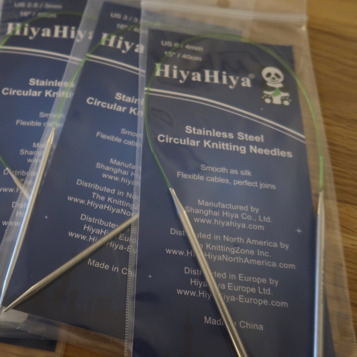 HiyaHiya STEEL Fixed Circular needles