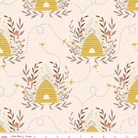 Bee Hive print fabric (Riley Blake)