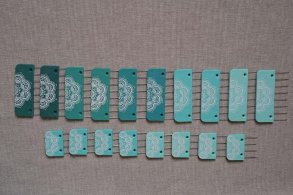 Knit Pro Mindful Collection Knit Blockers Knitpro Blocking Pins Turquoise