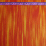 Red / Yellow Flame Print Fabric