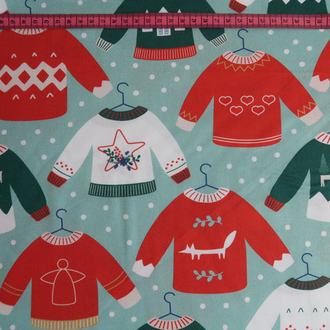 Christmas Jumper Print Fabric