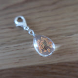 Coral Dried Flower in resin progress keeper