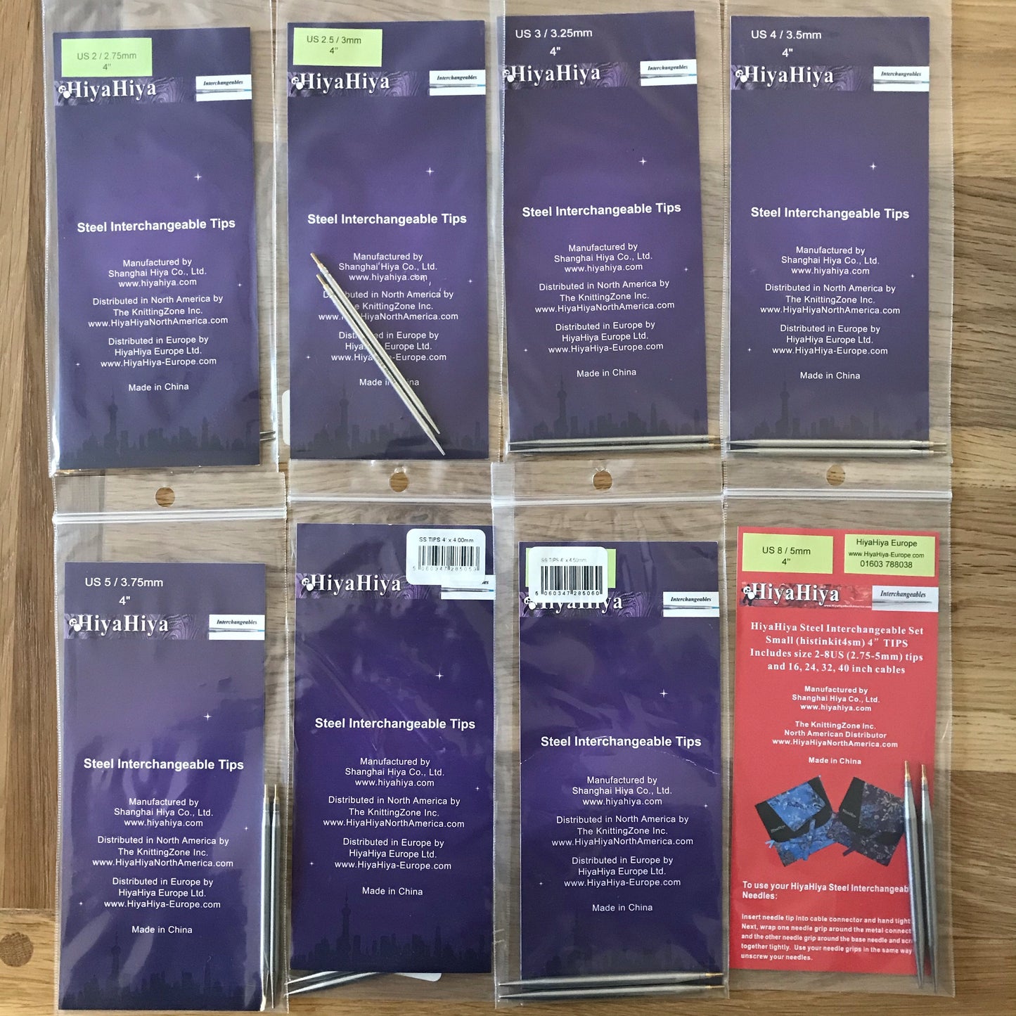 HiyaHiya STEEL inter-changeable needle tips