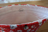 Snowman Print Project Bag