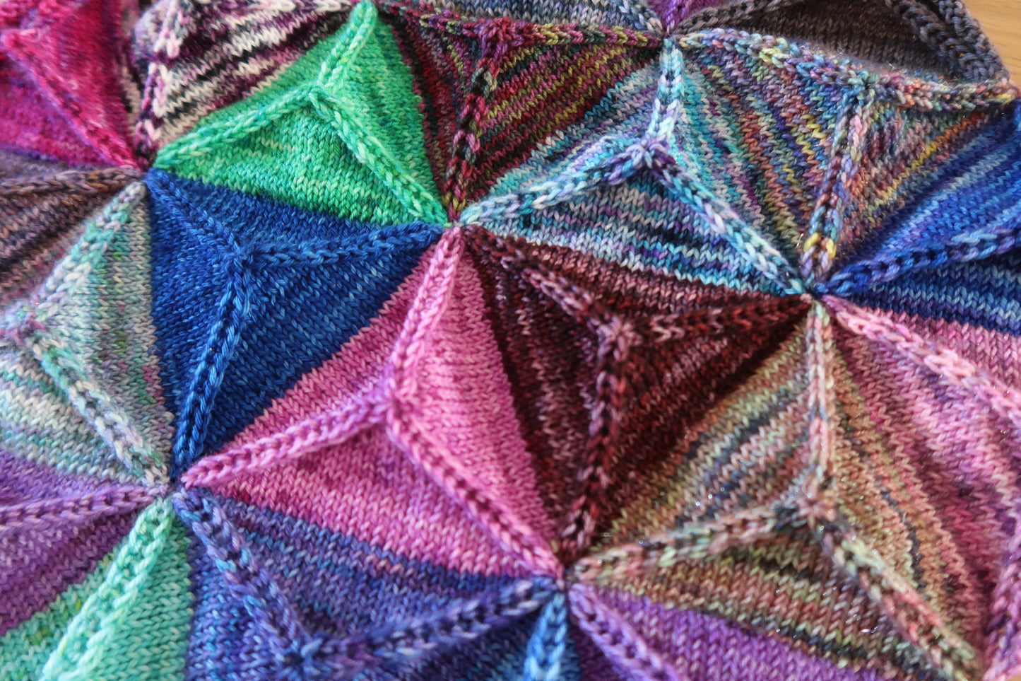 Triangulum Blanket and Cowl Pattern (PDF)