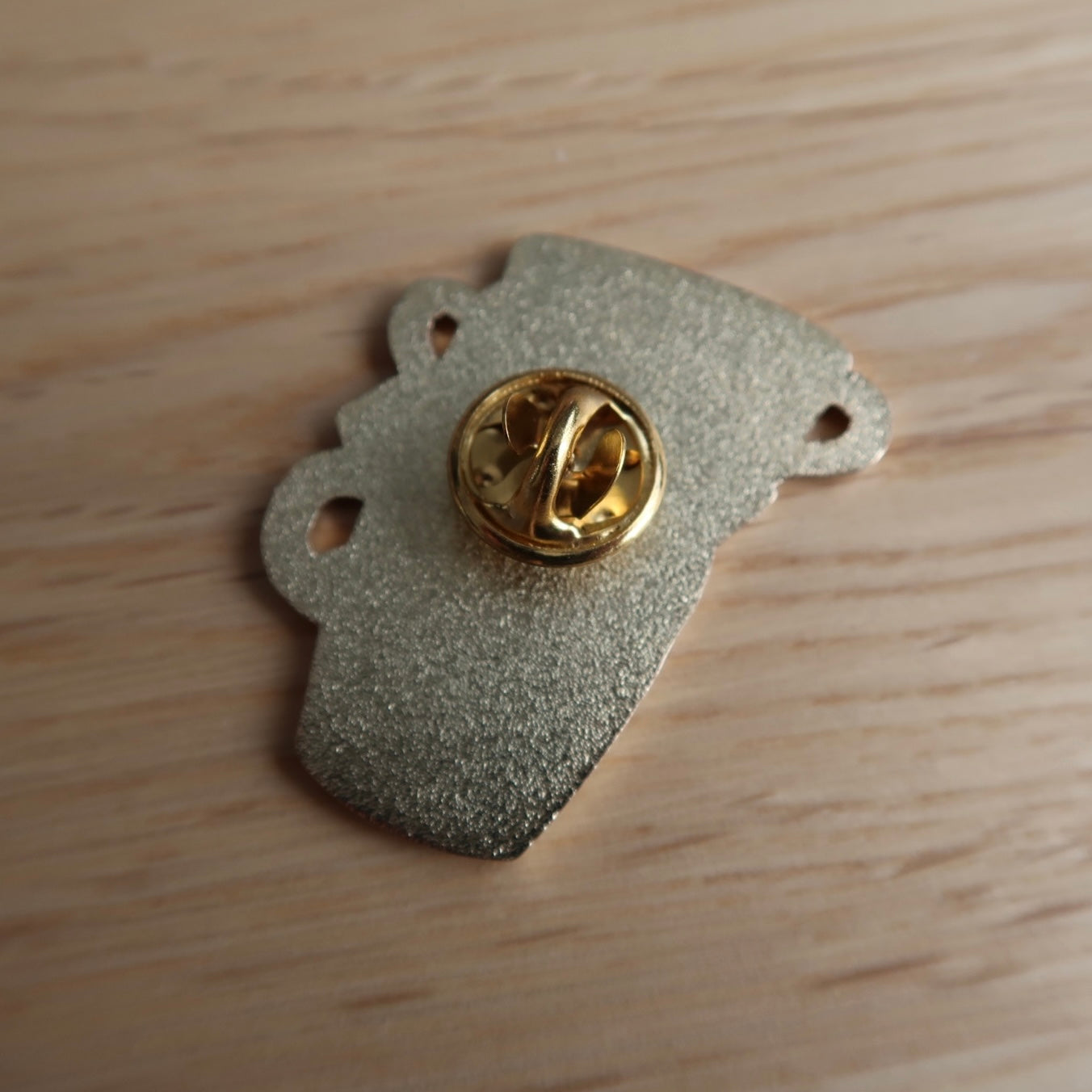 Sip Sip Knit enamel pin badge