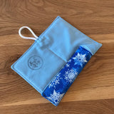Snowflake print Circular Needle case