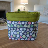 Christmas Biscuits Print Project Bag