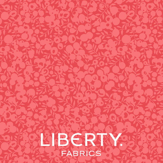 Rhubarb (Wiltshire shadow) Liberty Quilting Cotton Fabric
