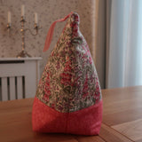 Handmade project bag made with Liberty fabrics - Mull Foxgloves