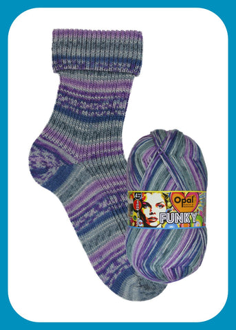 Opal Funky 11582 - 100g 4 ply