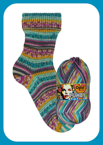 Opal Funky 11587 - 100g 4 ply