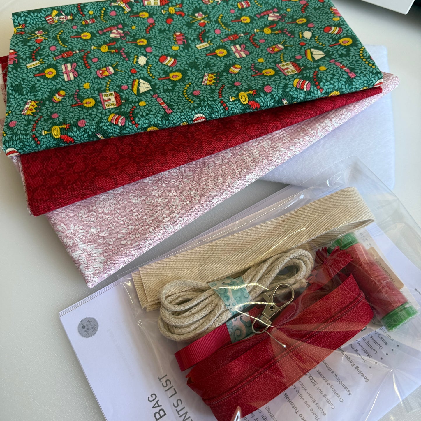 SPECIAL OFFER Project bag making kits - Extra handle and closure materials