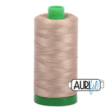Aurifil 100% 40WT Egyptian Cotton thread (1000m single spool) Basics
