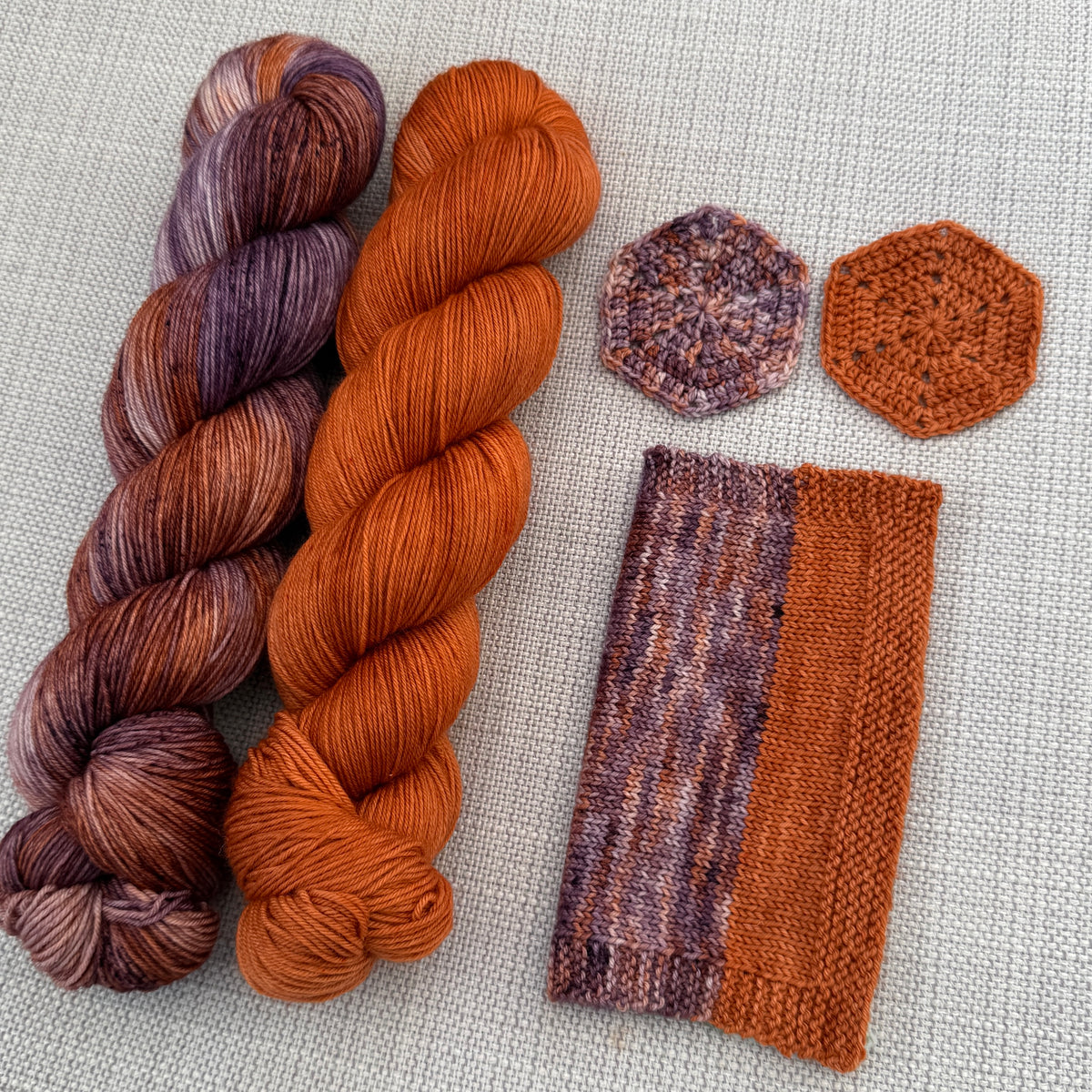 3 MONTH BUNDLE - PRE-ORDER Colours of the Month - SOMEBODY'S WATCHING ME - SOCK or SHAWL SET - OCT / NOV / DEC 2026
