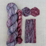PRE-ORDER Colours of the Month - HEART OF GLASS - SOCK or SHAWL SET - JUNE 2026