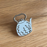 Kettle enamel pin badge