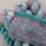 PRE-ORDER Colours of the Month - PART OF YOUR WORLD - SOCK or SHAWL SET - AUGUST 2025