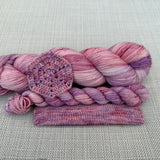 PRE-ORDER Colours of the Month - HEART OF GLASS - 100g SINGLE SKEINS - JUNE 2026