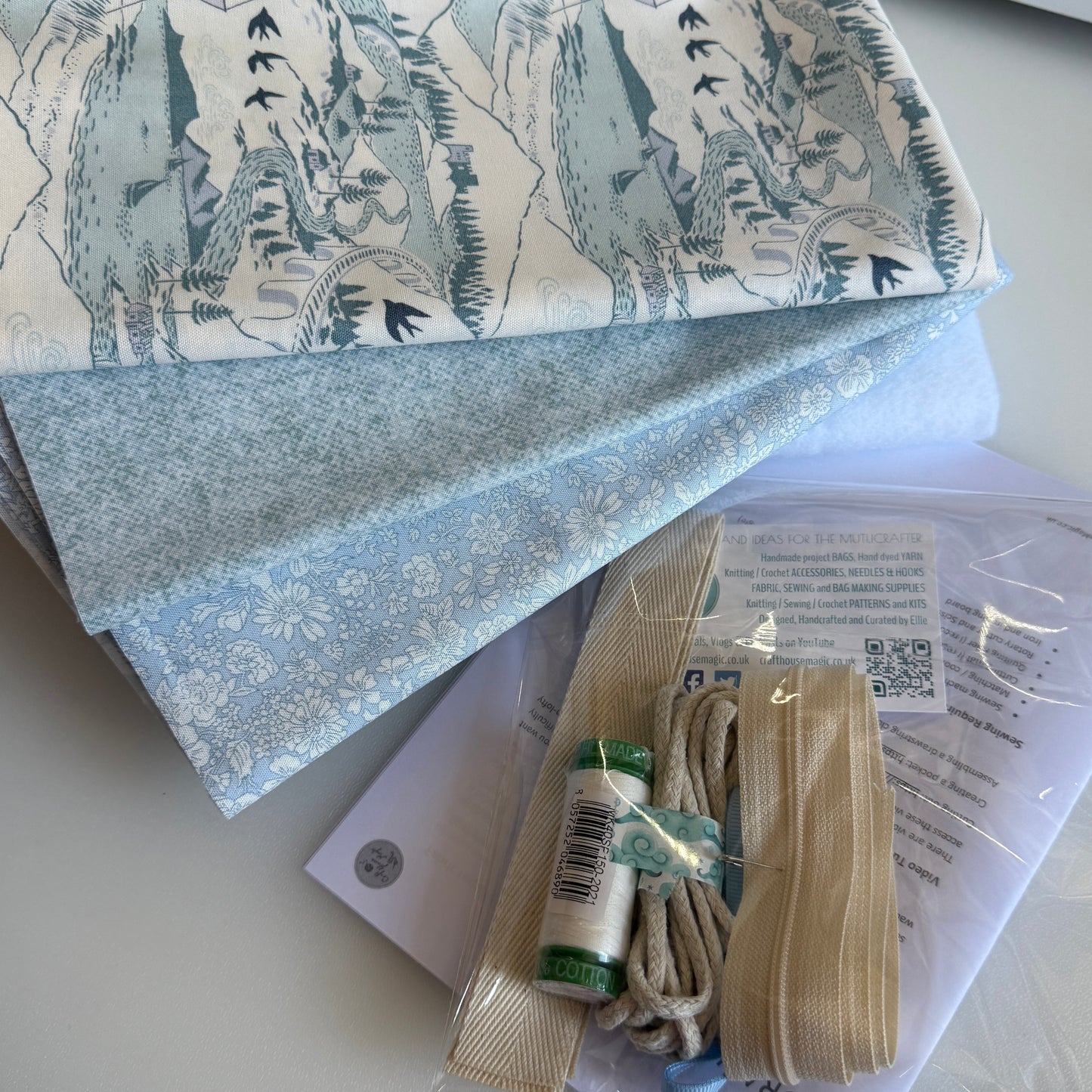 SPECIAL OFFER Project bag making kits - Extra handle and closure materials