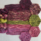 PRE-ORDER Colours of the Month - WICKED GAME - 100g SINGLE SKEINS - NOVEMBER 2025