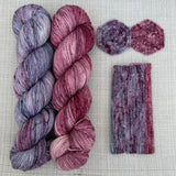 PRE-ORDER Colours of the Month - HEART OF GLASS - SOCK or SHAWL SET - JUNE 2026