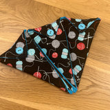 Yarn print Scissor Case